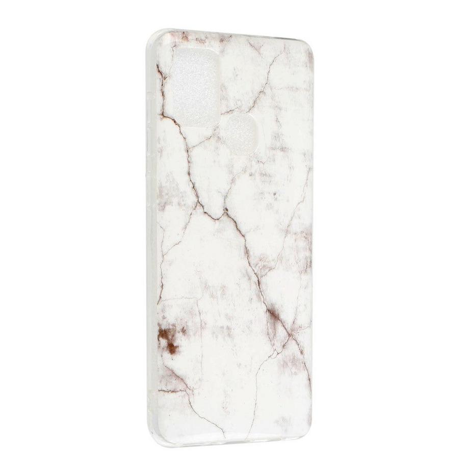 Cover-Discount  Galaxy A21S - Custodia In Gomma Siliconica Marble 