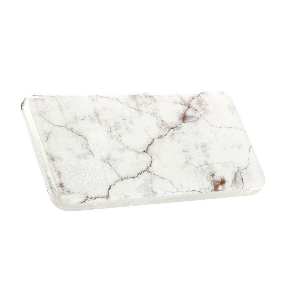 Cover-Discount  Galaxy A21S - Custodia In Gomma Siliconica Marble 