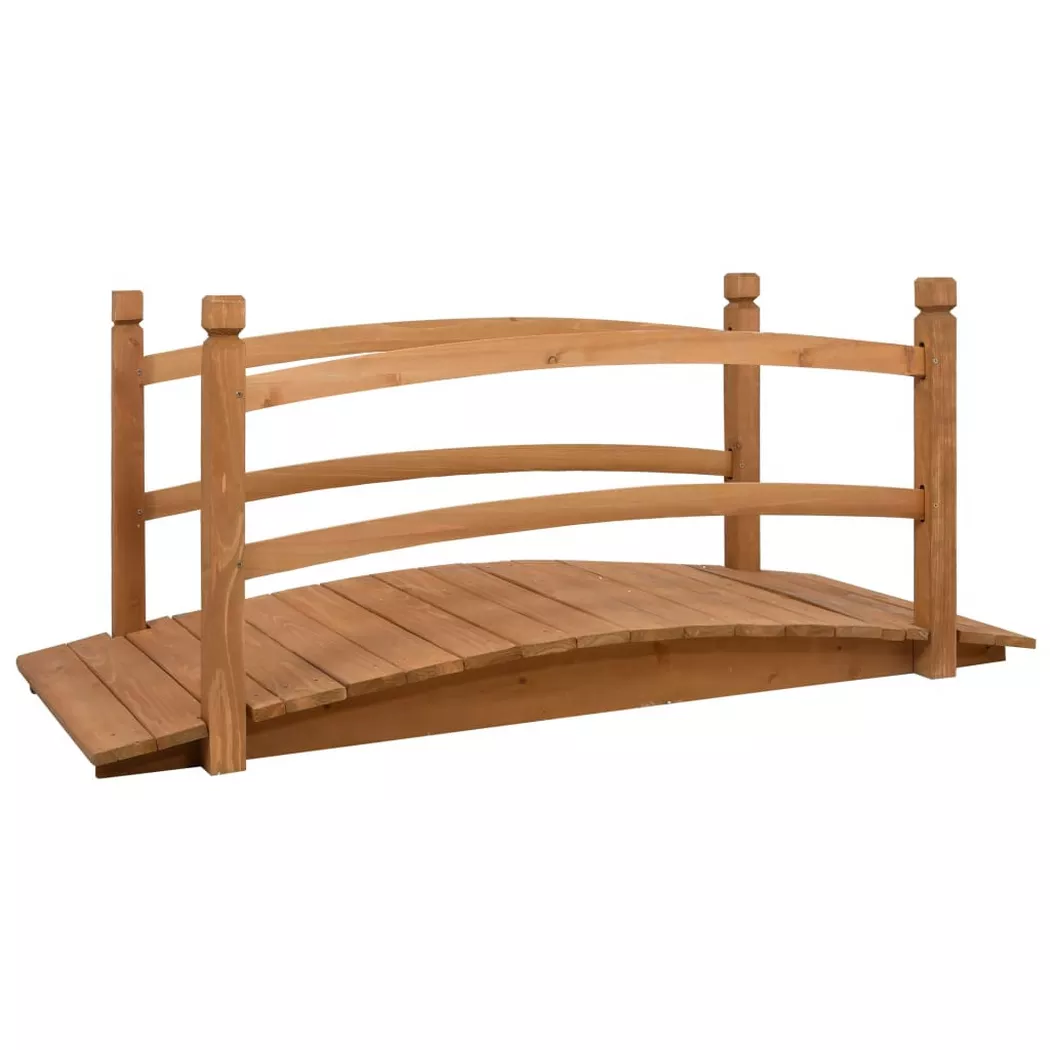 VidaXL - ponte da giardino Legno, One Size, Marrone
