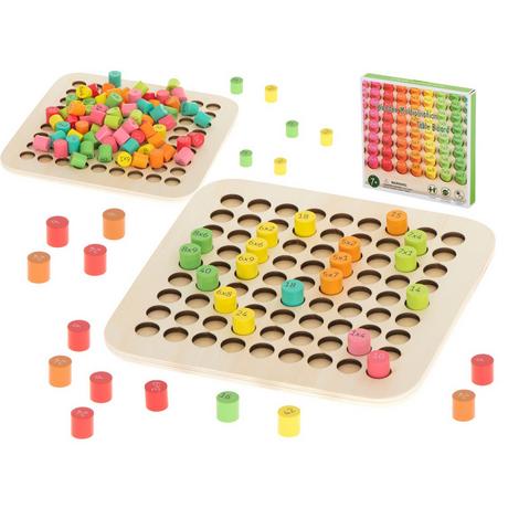 Pricenet  Set didattico tavola pitagorica a 100 tondi 