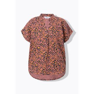 Studio Untold Blouse Oversize Mousseline Imprimé Léopard  