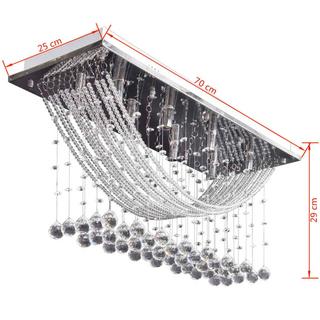 VidaXL Lustre cristal  