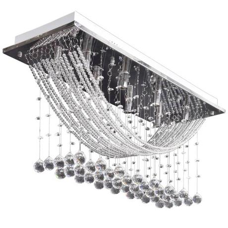 VidaXL lampada da soffitto Cristallo  