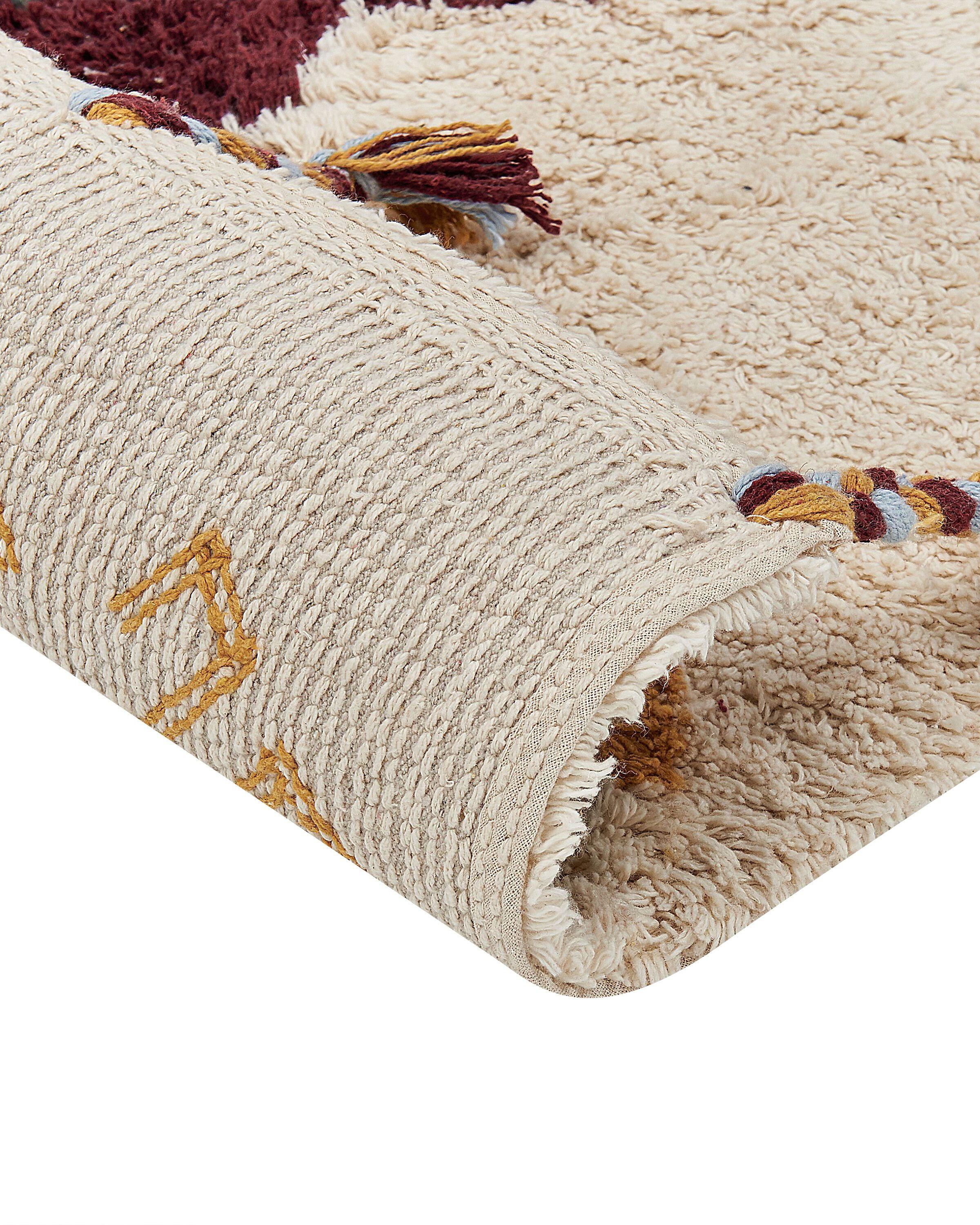 Beliani Tapis en Coton Boho DUZCE  