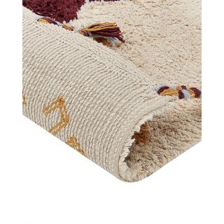 Beliani Tapis en Coton Boho DUZCE  