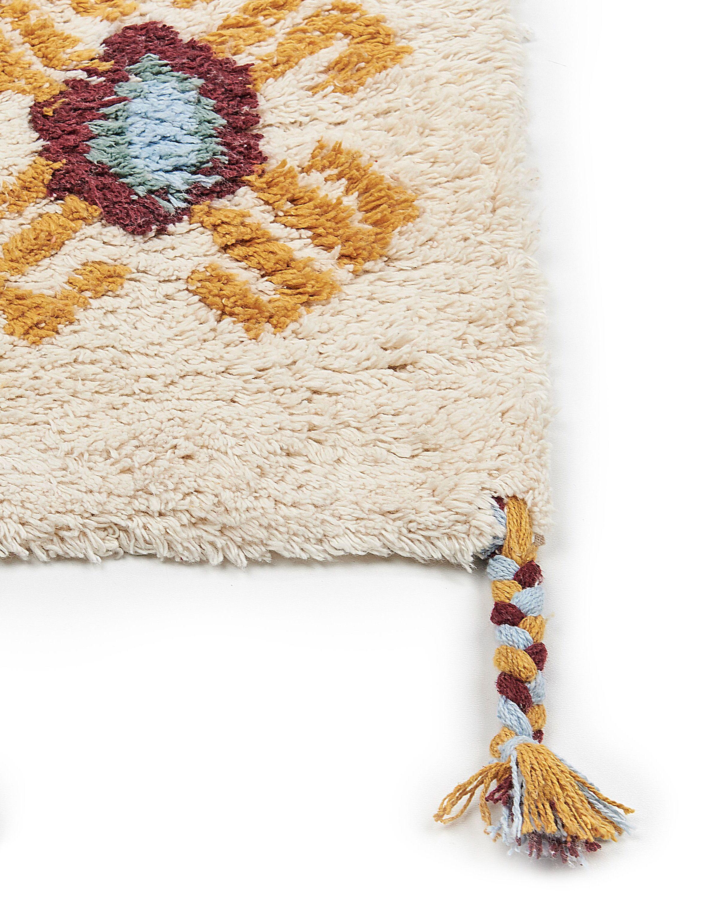 Beliani Tapis en Coton Boho DUZCE  