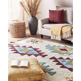 Beliani Tapis en Coton Boho DUZCE  