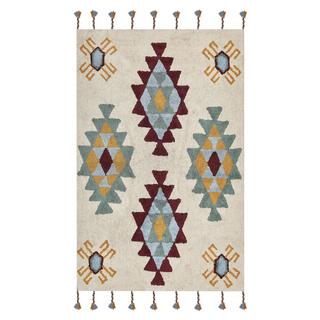 Beliani Tapis en Coton Boho DUZCE  