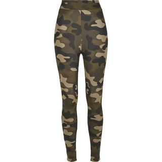 URBAN CLASSICS  leggings damen urban classic camo waist 