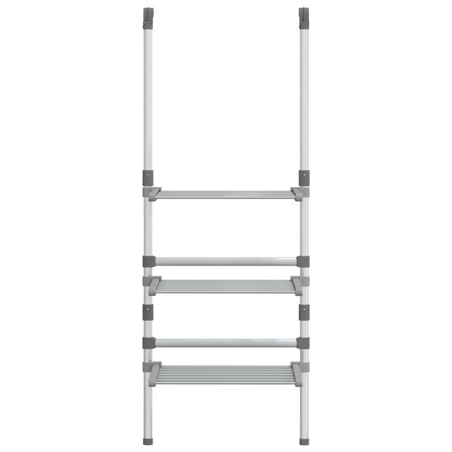 VidaXL stendibiancheria pensile Alluminio  