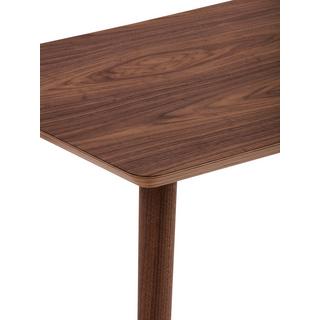 Oakywood Classic Desk - Klassischer Schreibtisch aus Massivholz - Walnussfurnier / 140x70  