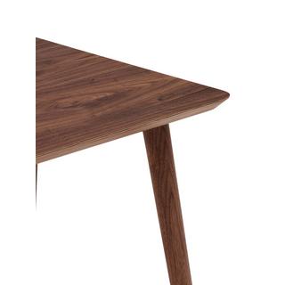 Oakywood Classic Desk - Klassischer Schreibtisch aus Massivholz - Walnussfurnier / 140x70  