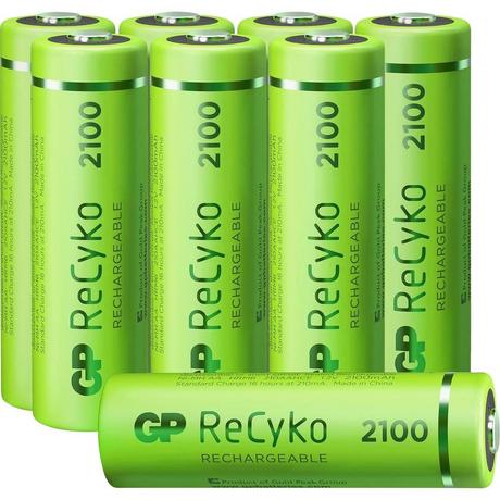 GP Batteries  Mignon (AA)-Akku NiMH 2100 mAh 1.2 V 8 St. 