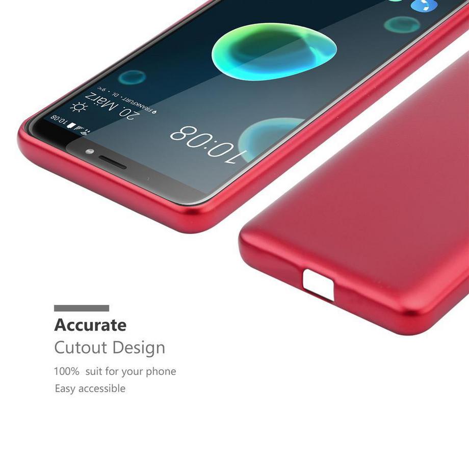 Cadorabo  Hülle für HTC Desire 12 PLUS TPU Silikon Matt 