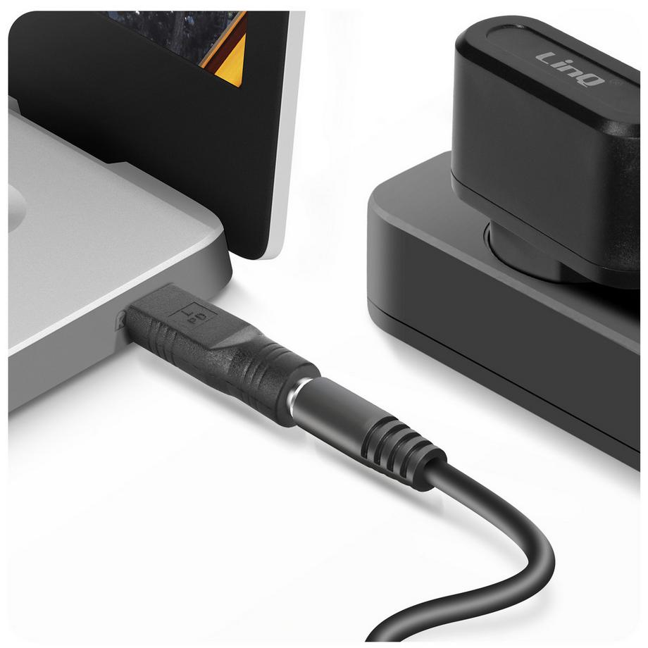Avizar  Adaptateur DC 7.4 x 0.6mm vers USB-C 