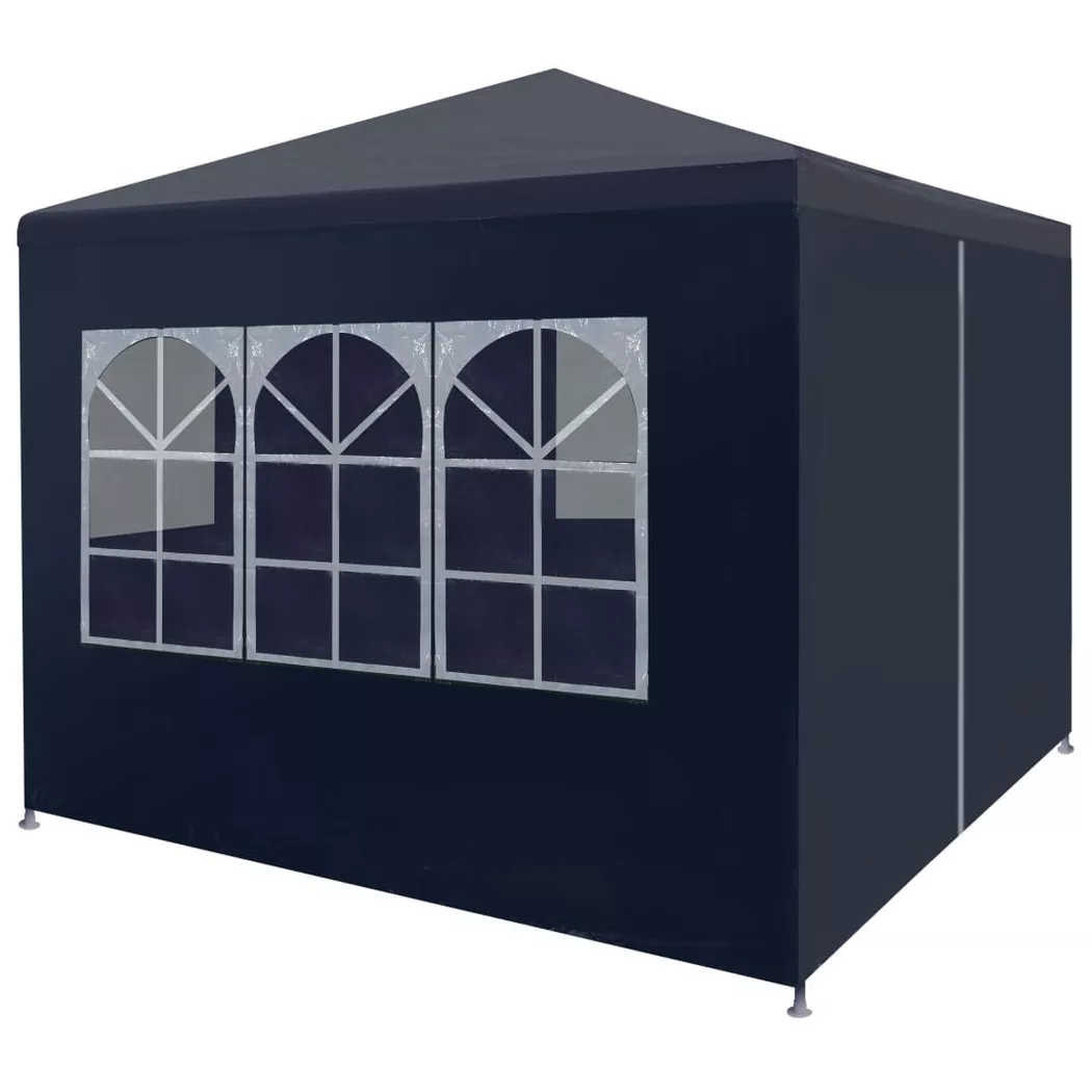 VidaXL - Partyzelt polyethylen, One Size, Blau