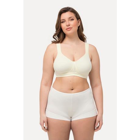 Ulla Popken  Reggiseno wellness in microfibra senza ferretto con coppa C-E 