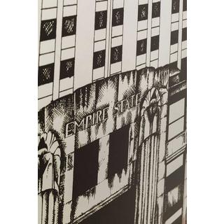 KARE Design Tableau encadré Empire State Mirror 77x130  