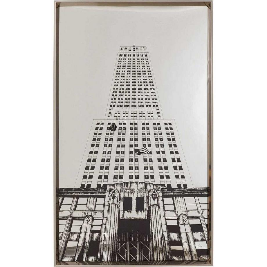 KARE Design Tableau encadré Empire State Mirror 77x130  