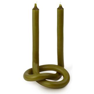 Knot Candles Knot Kerze Olive  