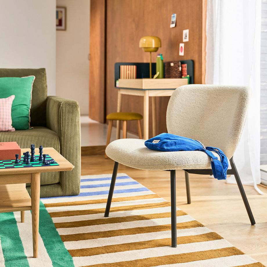 La Redoute Intérieurs Fauteuil lounge rembourré  