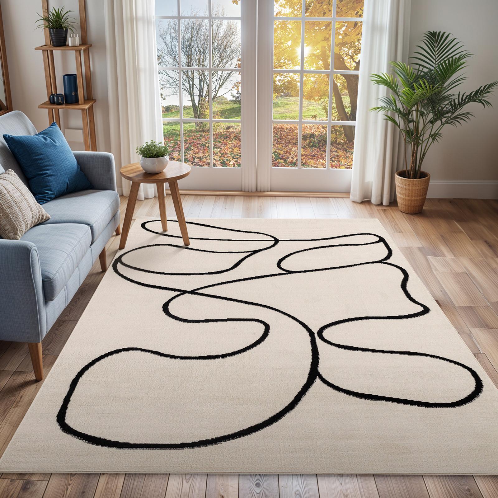 LIVABLISS LYLOU Tapis Scandinave Bohème  