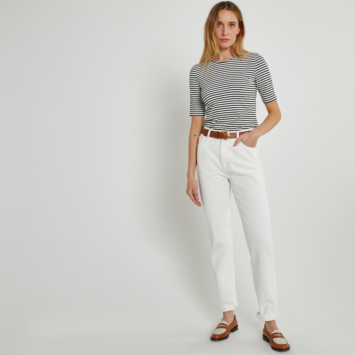 La Redoute Collections  High-Waist-Jeans 