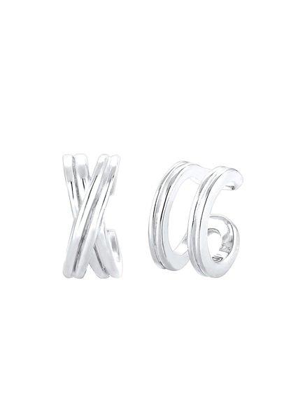 Elli  Ohrringe Basic Set Earcuff Klemme Minimal 