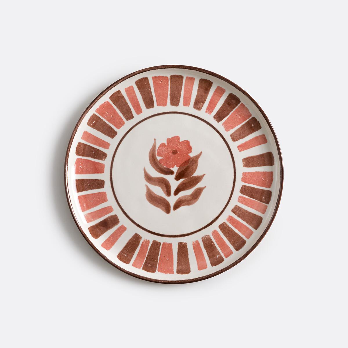 La Redoute Intérieurs Lot de 4 assiettes à dessert en grès  