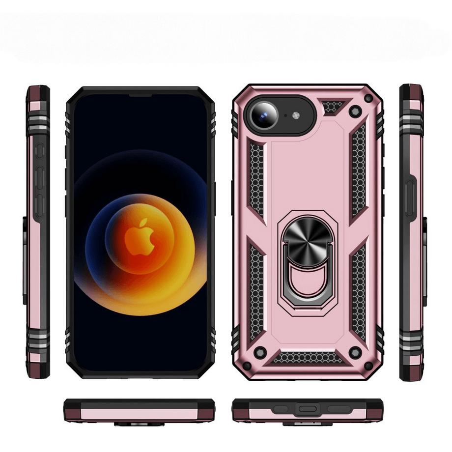 Cover-Discount  iPhone 17e / 16e - Robustes Back Cover mit Kickstand 