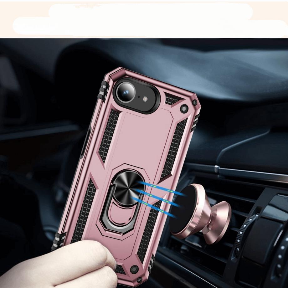 Cover-Discount  iPhone 17e / 16e - Robustes Back Cover mit Kickstand 