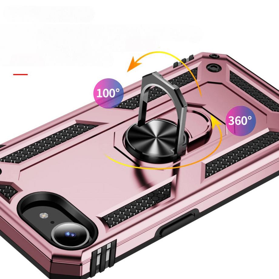 Cover-Discount  iPhone 17e / 16e - Robustes Back Cover mit Kickstand 