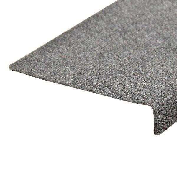 VidaXL Tapis d'escalier  pcs tissu aiguilleté polypropylène  