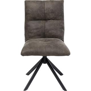 KARE Design Chaise pivotante Toronto noir  