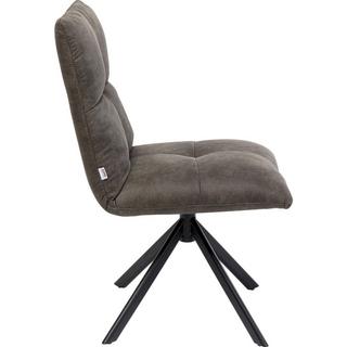 KARE Design Chaise pivotante Toronto noir  
