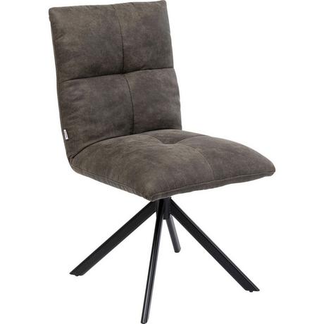 KARE Design Chaise pivotante Toronto noir  