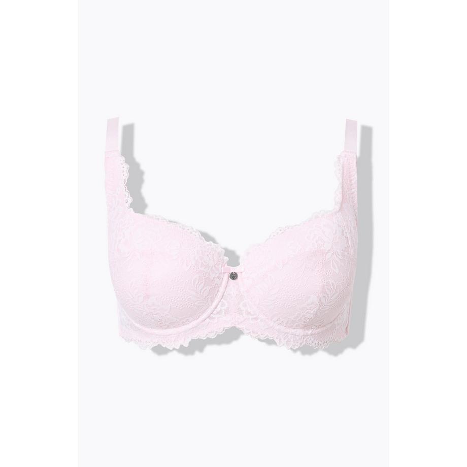 Ulla Popken Soutien-gorge Balconnet Armatures Coques Souples Dentelle  