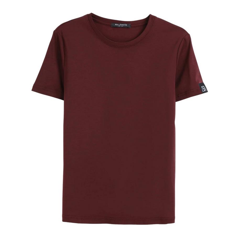Bellemere New York Grand Girocollo Vestibilità Slim T-Shirt 160 g  