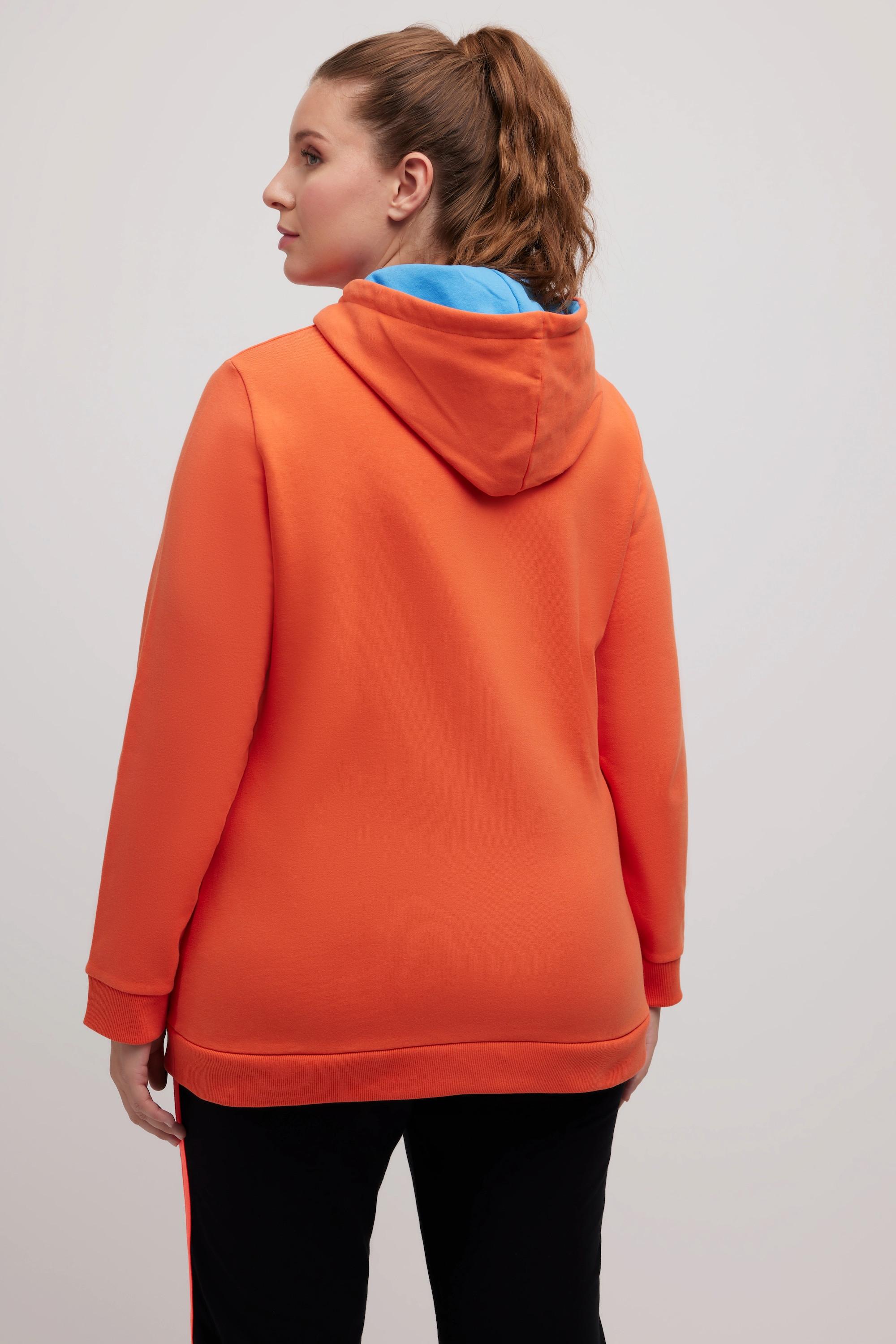 Ulla Popken  Hoodie, Leuchtturm, Kapuze, Langarm 