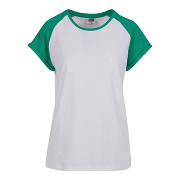 t-shirt da contrast raglan