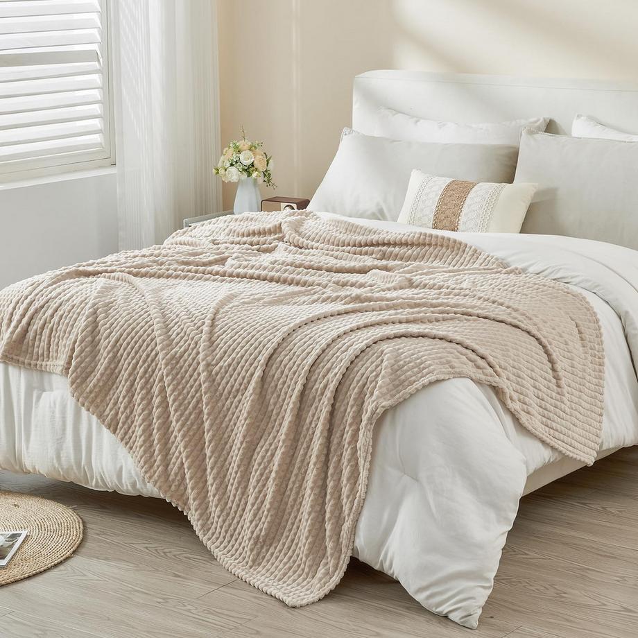 Alopini Flauschige Fleece-Decke  