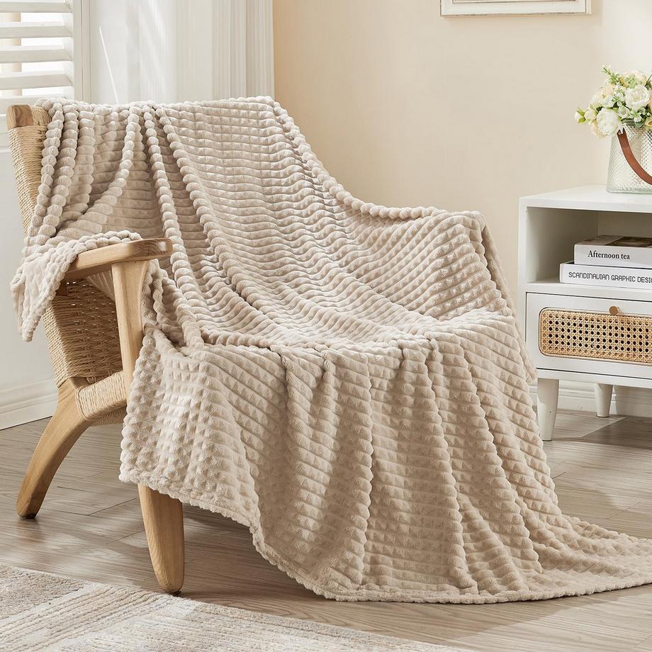 Alopini Flauschige Fleece-Decke  