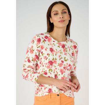 Pull imprimé floral