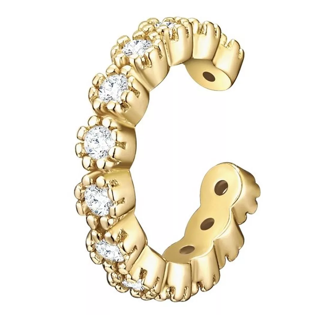 Glanzstücke München - Ohrklemme, 15mm, Oro