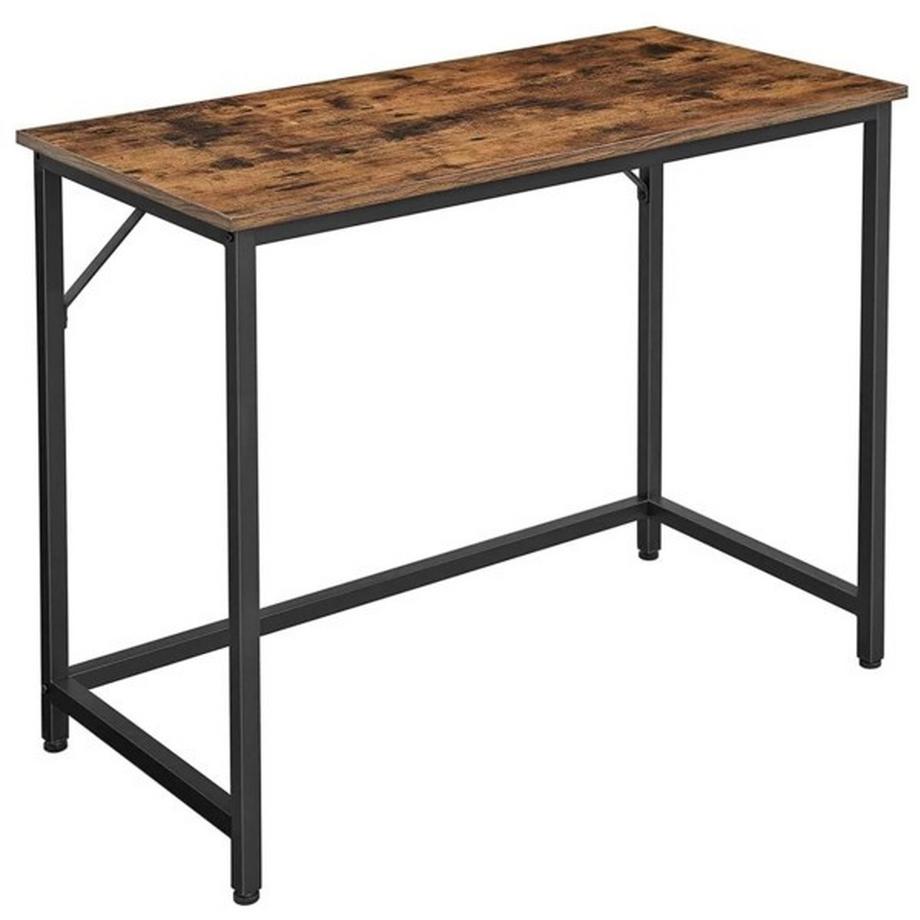 Tisch aus Holz und Metall 100 x 50