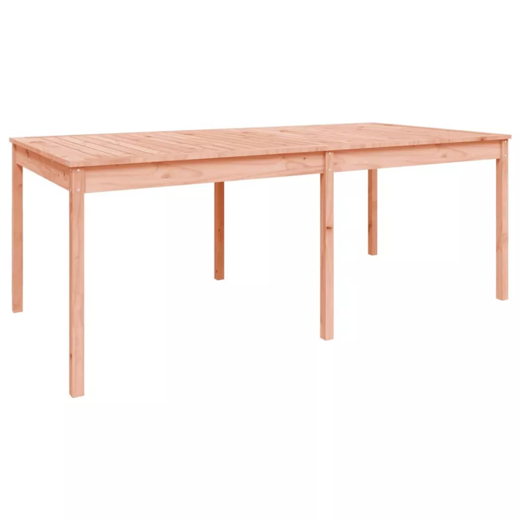 vidaXL Table de jardin 203,5x100x76 cm bois massif de douglas
