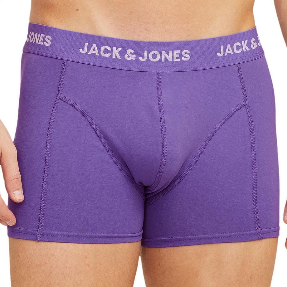 JACK & JONES Rob Solid boxer retro confezione da 6  