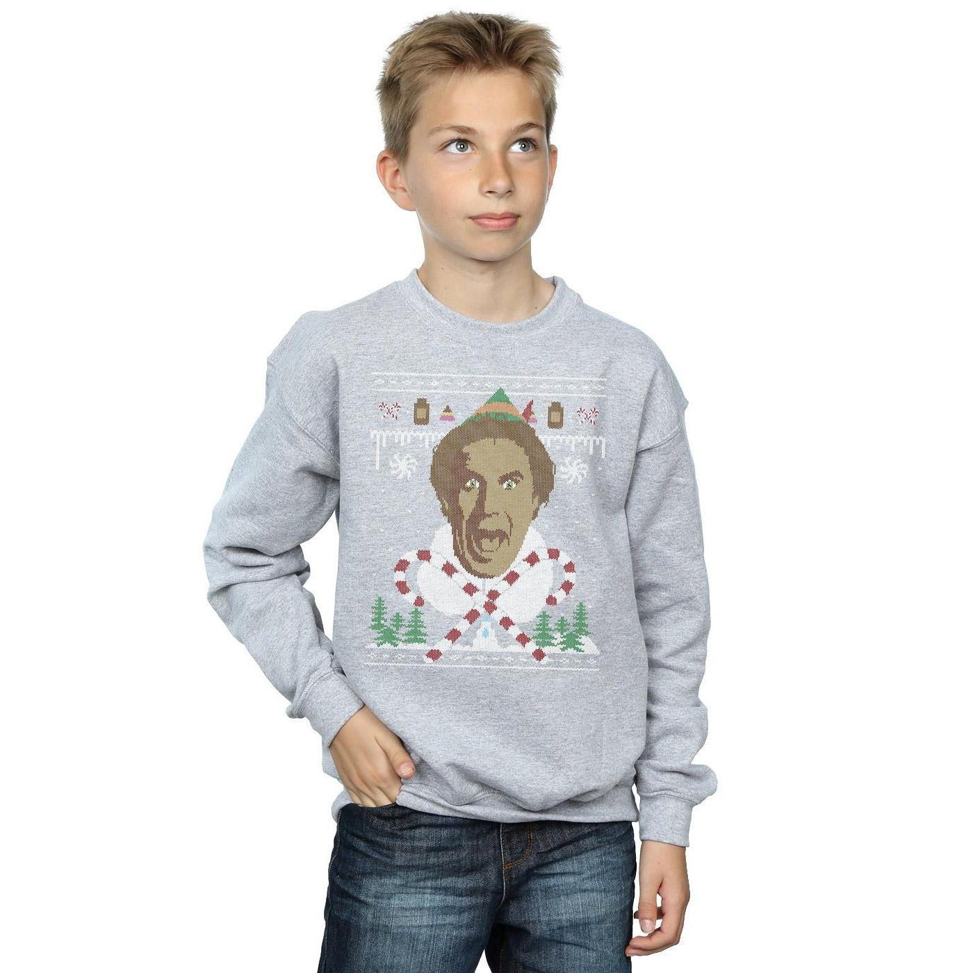 Elf  Christmas Fair Isle Sweatshirt 