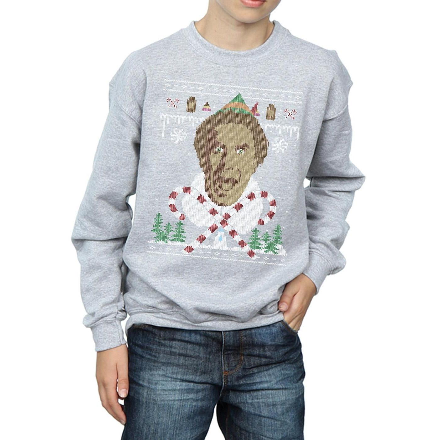 Elf  Christmas Fair Isle Sweatshirt 