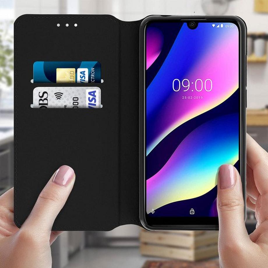 Avizar  Classic Cover Wiko View 3 Schwarz 